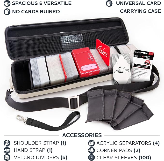 Quiver Time White Quiver Card Carrying Case - Image 3
