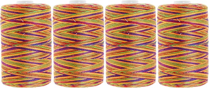 Mandala Crafts 4 Pack of Serger Threads Cones Spools by MandalaCrafts
