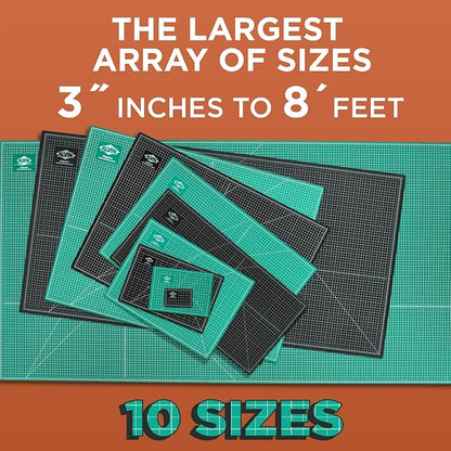 ALVIN GBM Self-Healing Cutting Mat 36 x 72 inch | Double-Sided Green/Black | - Image 8