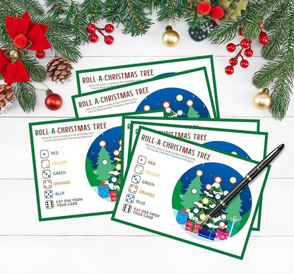 Roll A Christmas Tree Dice Game, Christmas Games - Image 3