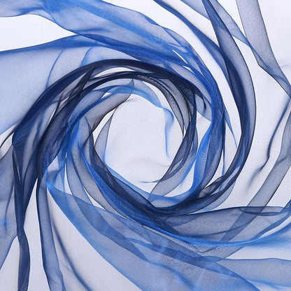 MECCANIXITY Iridescent Sheer Organza Fabric, 10 Yards x 59 Inches Solid by MECCANIXITY