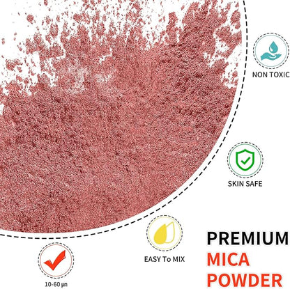 Mica Powder - 100g Mica Powder for Epoxy Resin - Metallic Color Pigment for - Image 2