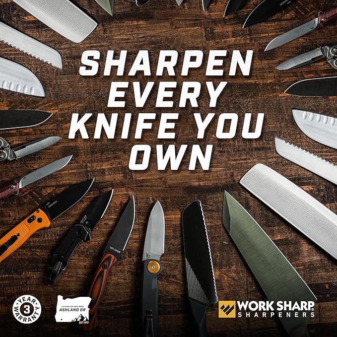 Work Sharp Professional Precision Adjust Elite Knife Sharpener Kit, Sharpen - Image 5