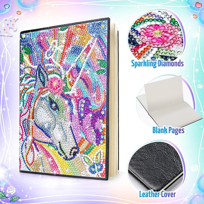 Unicorn Gifts for Girls 5 7 8 9 Year Old, Craft Kits for Kids Age 6 8 10 12 - Image 4
