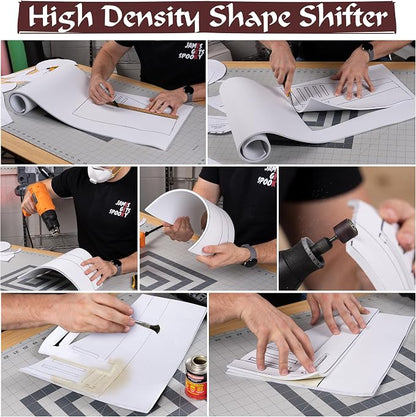 2-Pack Shape Retention EVA Cosplay Foam - 3mm Thick 14x39 in High Density EVA - Image 5