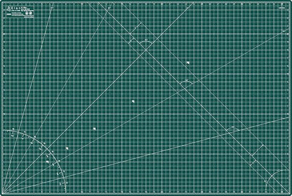 Elan Cutting Mat A1 Green, Large Self Healing Cutting Mat 24 x 36 Inch by Elan