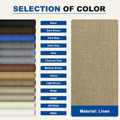 KING MOUNTAIN Linen Repair Patches, Self-Adhesive Linen Fabric Patches - Image 5