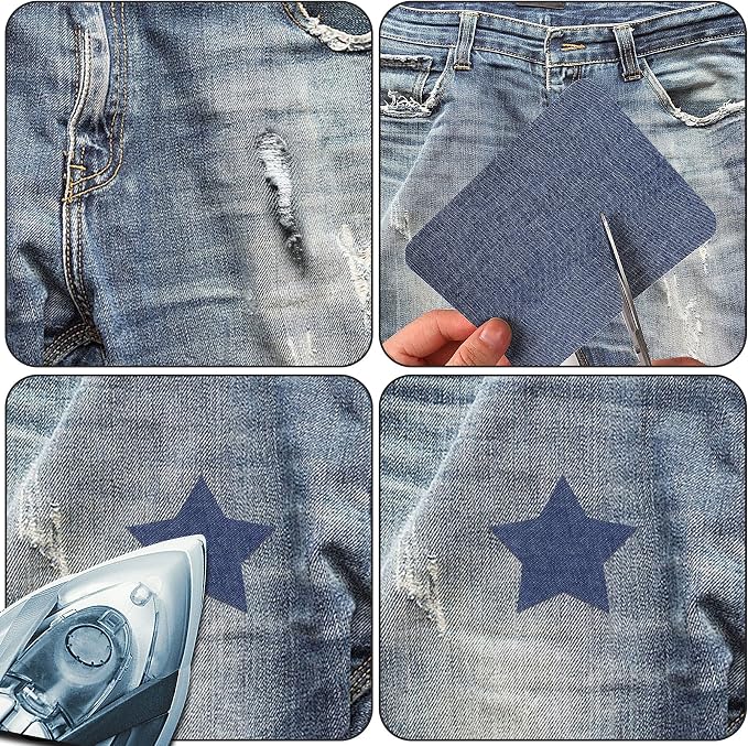 Augshy 29pcs Jean Iron on Patches - Image 5