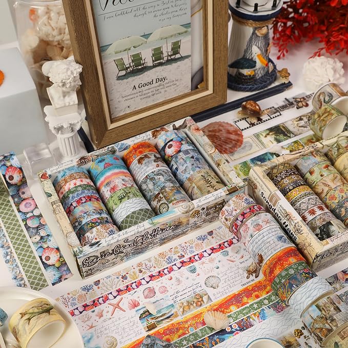 Vintage Washi Tape Set - Image 2