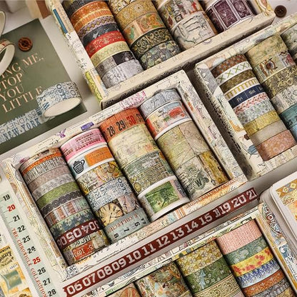 Vintage Washi Tape Set - Image 5