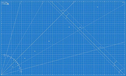Elan Cutting Mat 36x60 Blue, Extra Large Self Healing Cutting Mat 36 x 60 Inch - Image 3