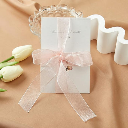 1 Inch Wide Sheer Chiffon Ribbon - Image 4
