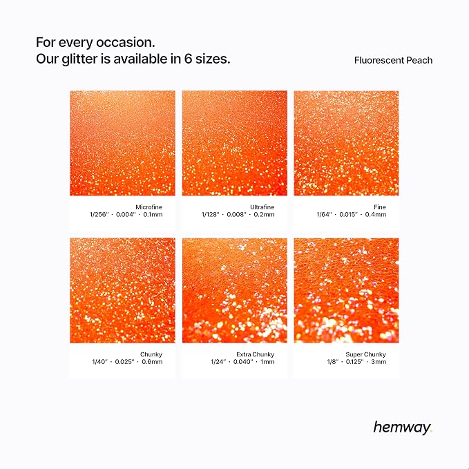 Hemway Polyurethane & Epoxy Resin Glitter 100g / 3.5oz Metallic Crystal Flake - Image 3