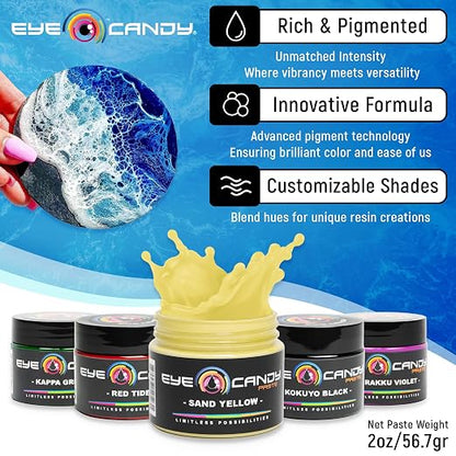 Eye Candy Beige Pigment Paste Sand Yellow | Epoxy, Resin Art Paste |Highly - Image 2