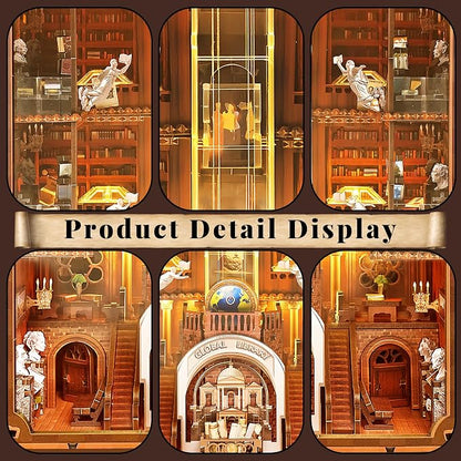 Book Nook Kit, Global Library Booknook - Image 3