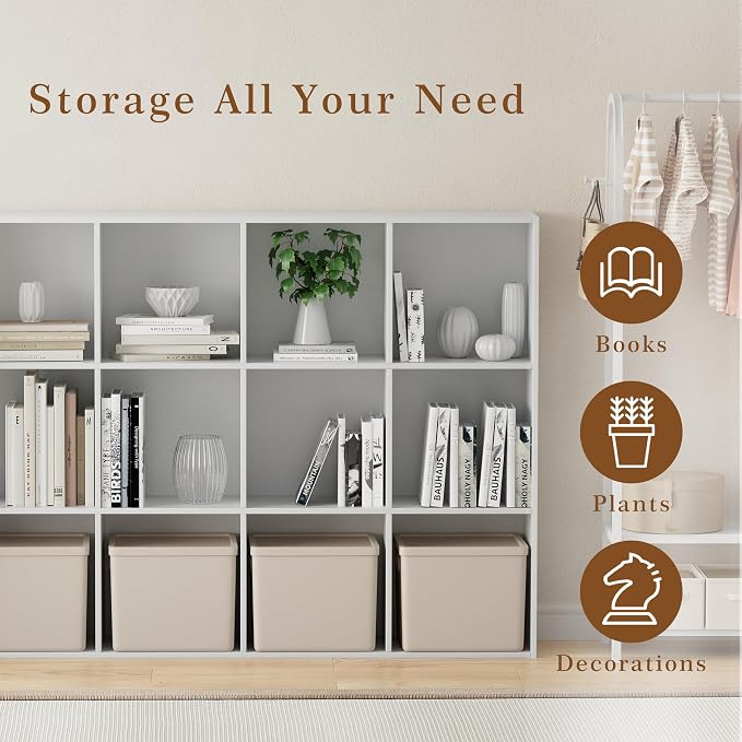 Wooden Cube Storage Organizer - Image 4