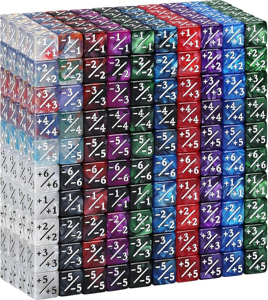 400 Pieces Magic Life Counter Token Dice Compatible by IvyFieldDice