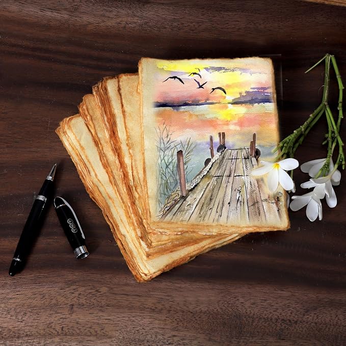 50 Pack Cotton Watercolor Paper - Image 8