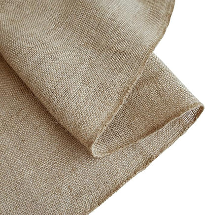Shatex Natural Burlap Roll, 36inch x 30ft High Density Burlap Fabric - Image 2