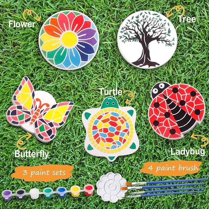 IFLOVE Paint Your Own Stepping Stones - Image 2