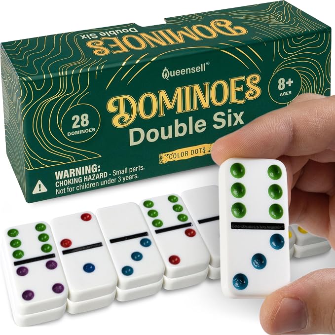 Queensell Dominos Set for Adults - Image 9