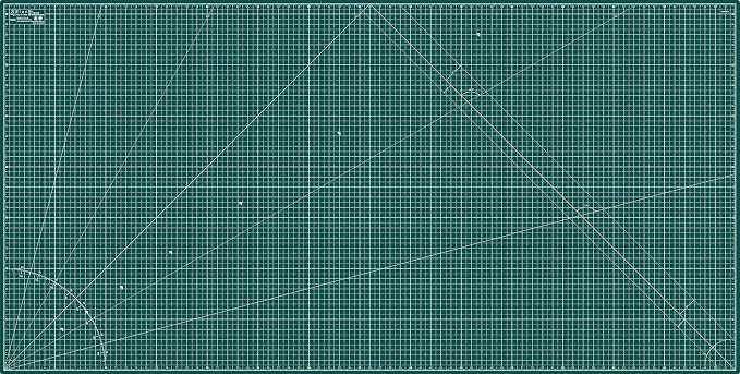 Elan Cutting Mat 72x36 Green, Self Healing Cutting Mat 72 x 36 INCH, 5-Ply by Elan