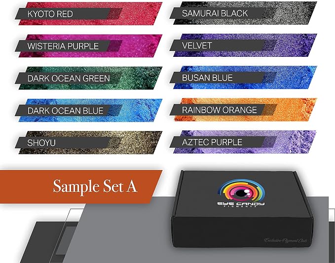 Eye Candy Pigments Variety Mica Pigment Powder Set A - Image 2