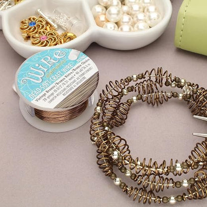 The Beadsmith Wire Elements Craft Wire – Tarnish Resistant, Soft Temper - Image 4