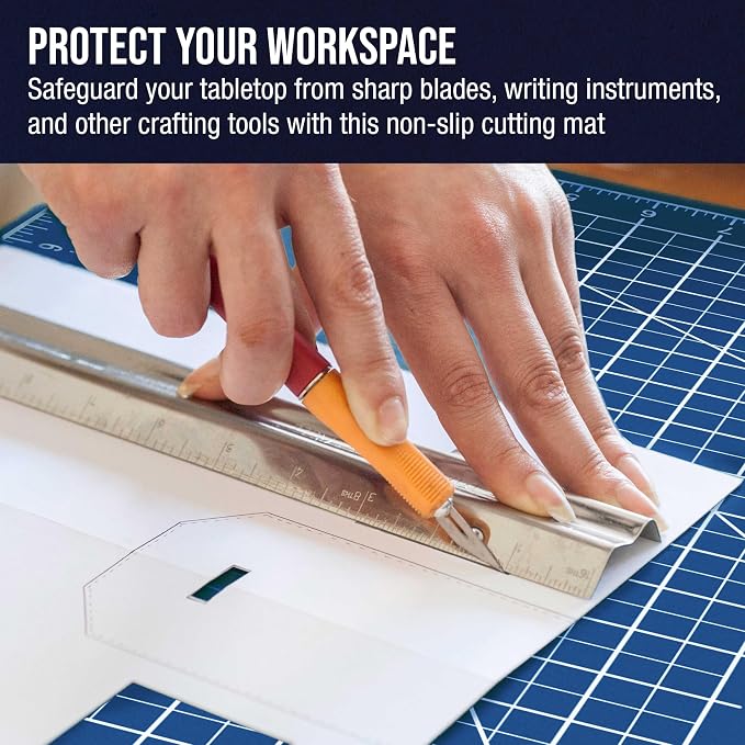 U.S. Art Supply 18" x 24" Self-Healing Cutting Mat 5-Ply - Image 6