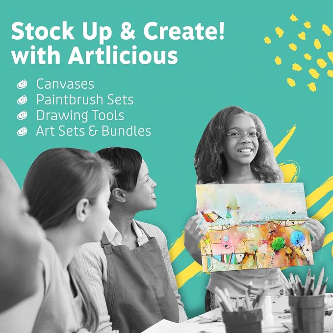 Artlicious 1000 Pcs Wooden Craft Sticks – Food-Grade Popsicle Sticks - Image 7