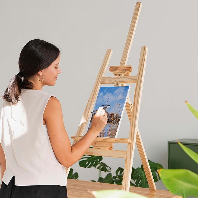 Elan Stretched Canvases 9x12 Inch, Triple Primed Stretched Canvas - Image 5