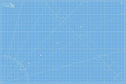 Elan Cutting Mat A1 Blue, Large Self Healing Cutting Mat 24 x 36 Inch, 5-Ply by Elan
