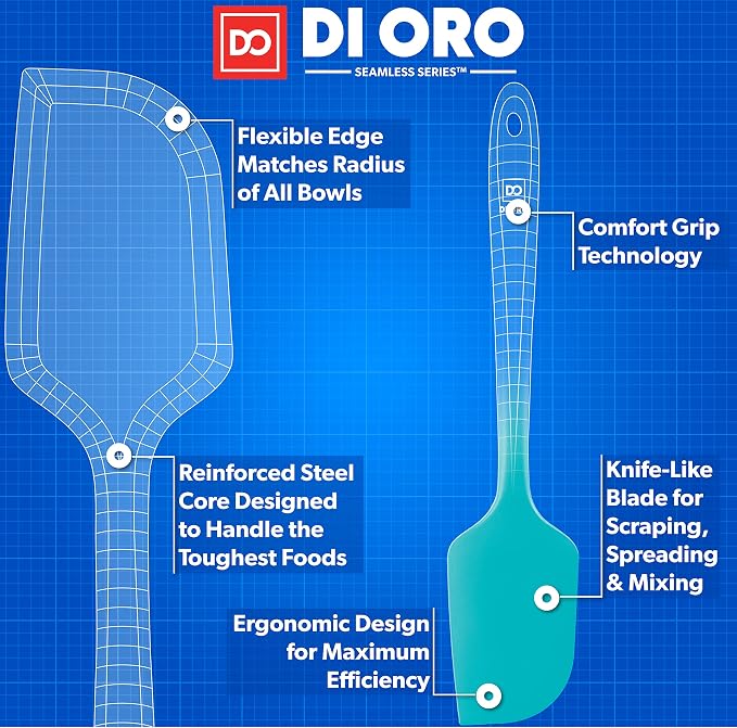 DI ORO Silicone Spatula - Image 4
