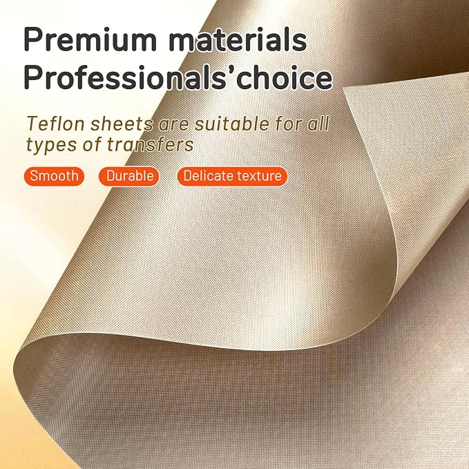 TransOurDream 3 Pack PTFE Teflon Sheets Size S 8.5 x 11" - Image 5