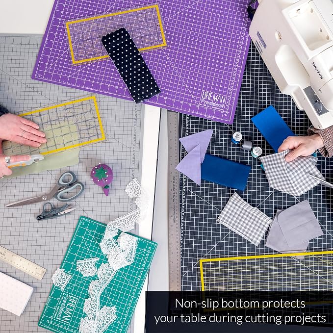 Breman Precision 12x18 & 18x24 Inch Self Healing Cutting Mat - Image 3