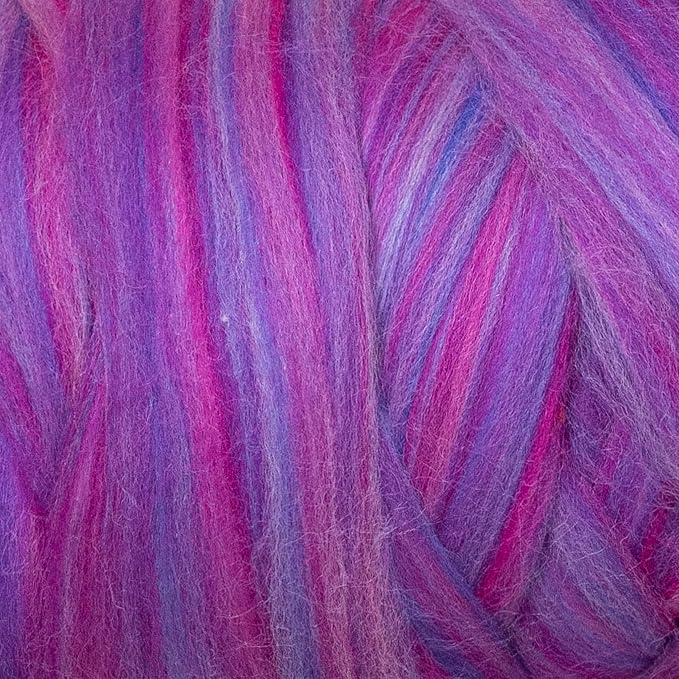 Kondoos Multi Colored Natural Wool roving, 1 lb. Best Wool - Image 5