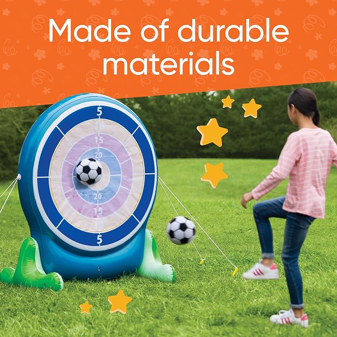 Hearthsong Jumbo 57-Inch Inflatable 2-in-1 Darts and Soccer Set - Image 7