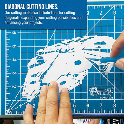 U.S. Art Supply 36" x 48" Self-Healing Cutting Mat 5-Ply - Image 4