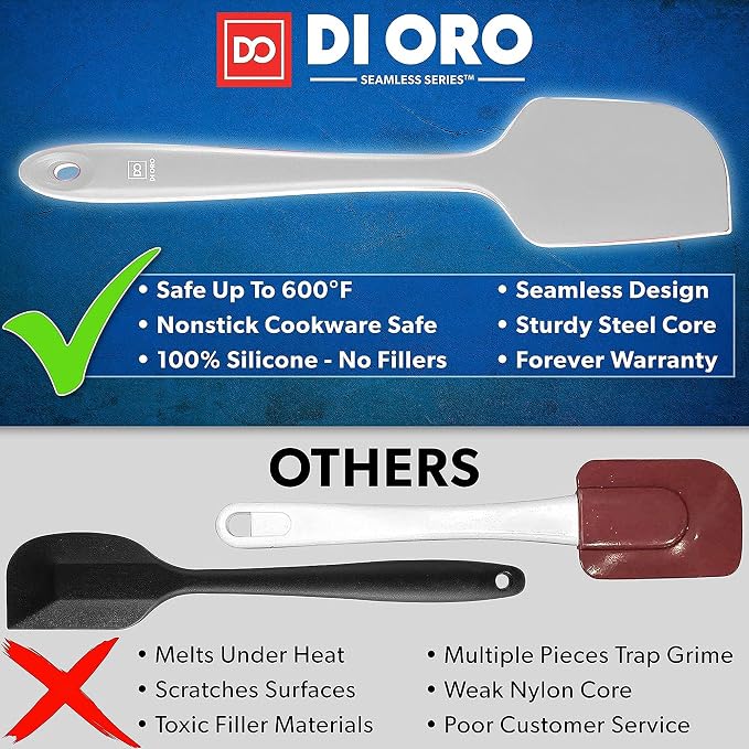 DI ORO Silicone Spatula Set - Image 2