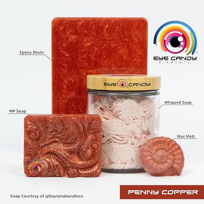 Eye Candy Pigments Premium Copper Mica Powder - Image 3