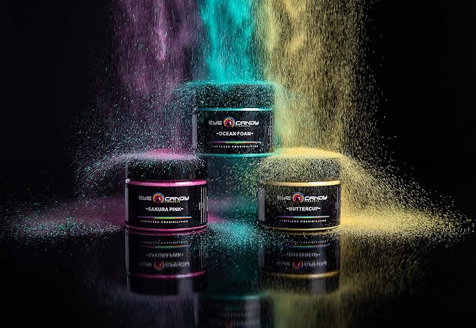 Eye Candy Pigments Premium Orange Mica Powder - Image 9