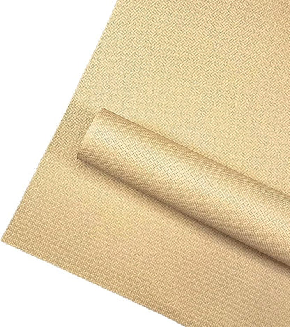 2 Sheets of Wheat 14 Count Aida Cloth – 21 x 21 Inch Pre-Cut Fabric Squares – - Image 4