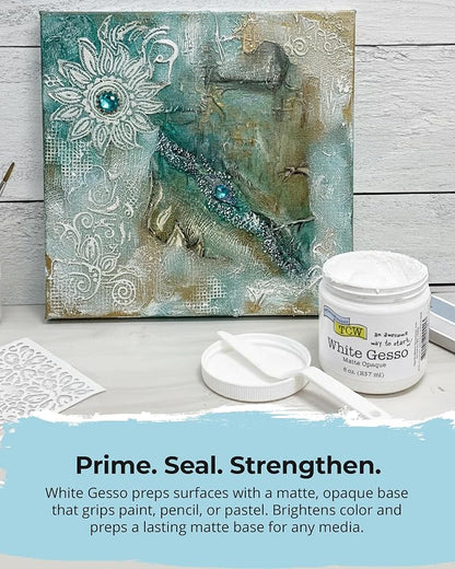 The Crafter's Workshop White Gesso Primer - Image 3