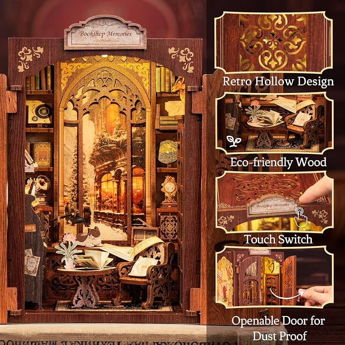 CUTEBEE Book Nook Kit - Image 5