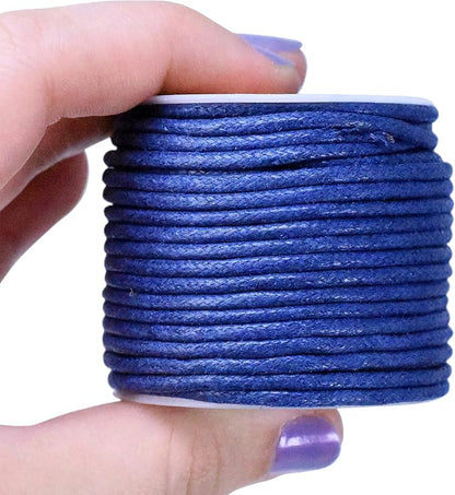 Mandala Crafts 2mm 11 X 15 Yards Assorted Cotton Waxed Cord - Image 3