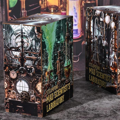 Book Nook Kit, Steampunk DIY Booknook Kits - Image 9