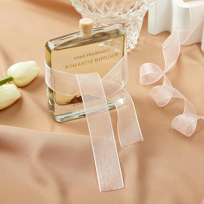 1 Inch Wide Sheer Chiffon Ribbon - Image 5