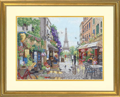 Dimensions Flowers for Sale Counted Cross Stitch Kit, 14 Cnt. Light Blue Aida 5 - Image 6