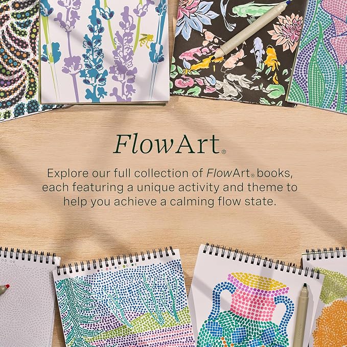 Lifelines FlowArt Activity Pad, Dot-Art and More, Coloring Books - Image 8