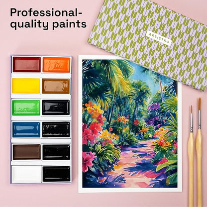 ARTISTRO Professional Watercolor Paint Set - Image 5